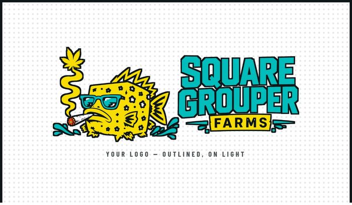 Logo on white